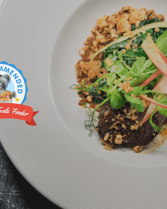 Delicious food at Coco at the Roxy restaurant.